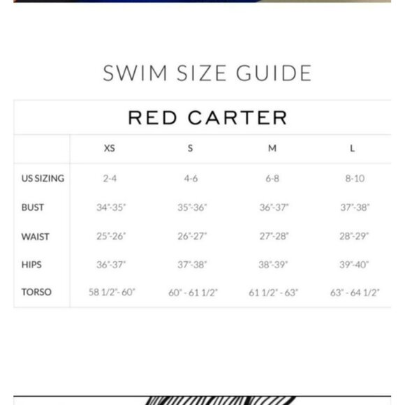 Red Carter Rio Abstract Print One Piece Lace Up Swimsuit women's size M … - Picture 11 of 11